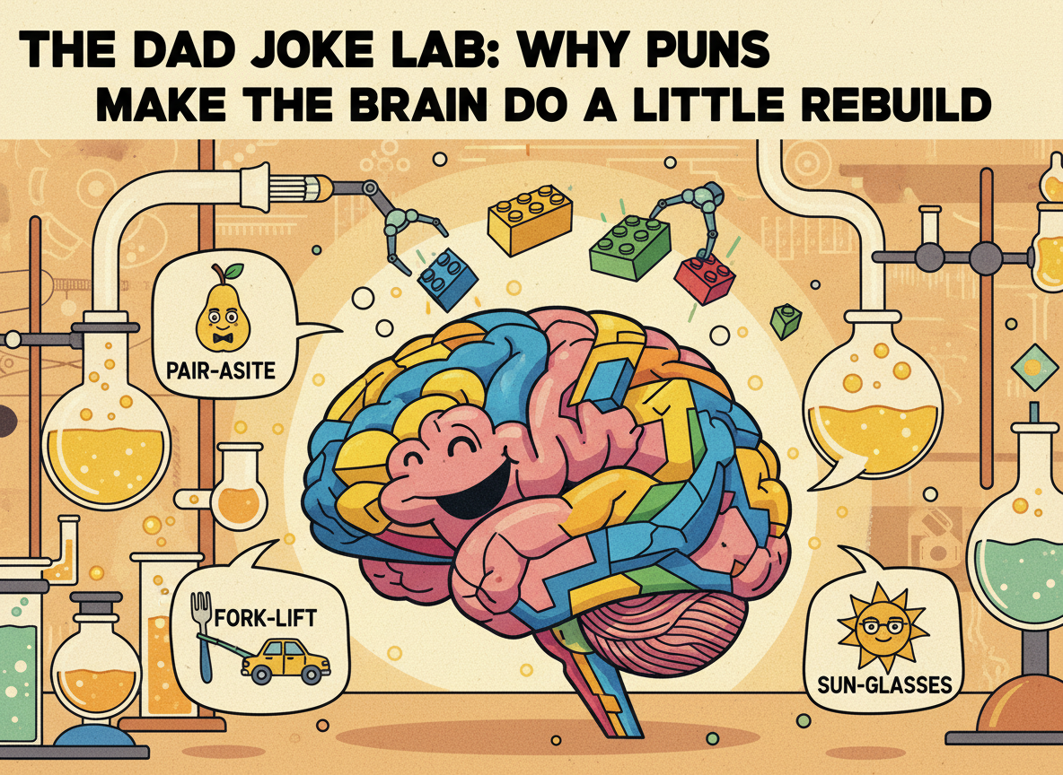 The Dad Joke Lab: Why Puns Make the Brain Do a Little Rebuild | ravensquall